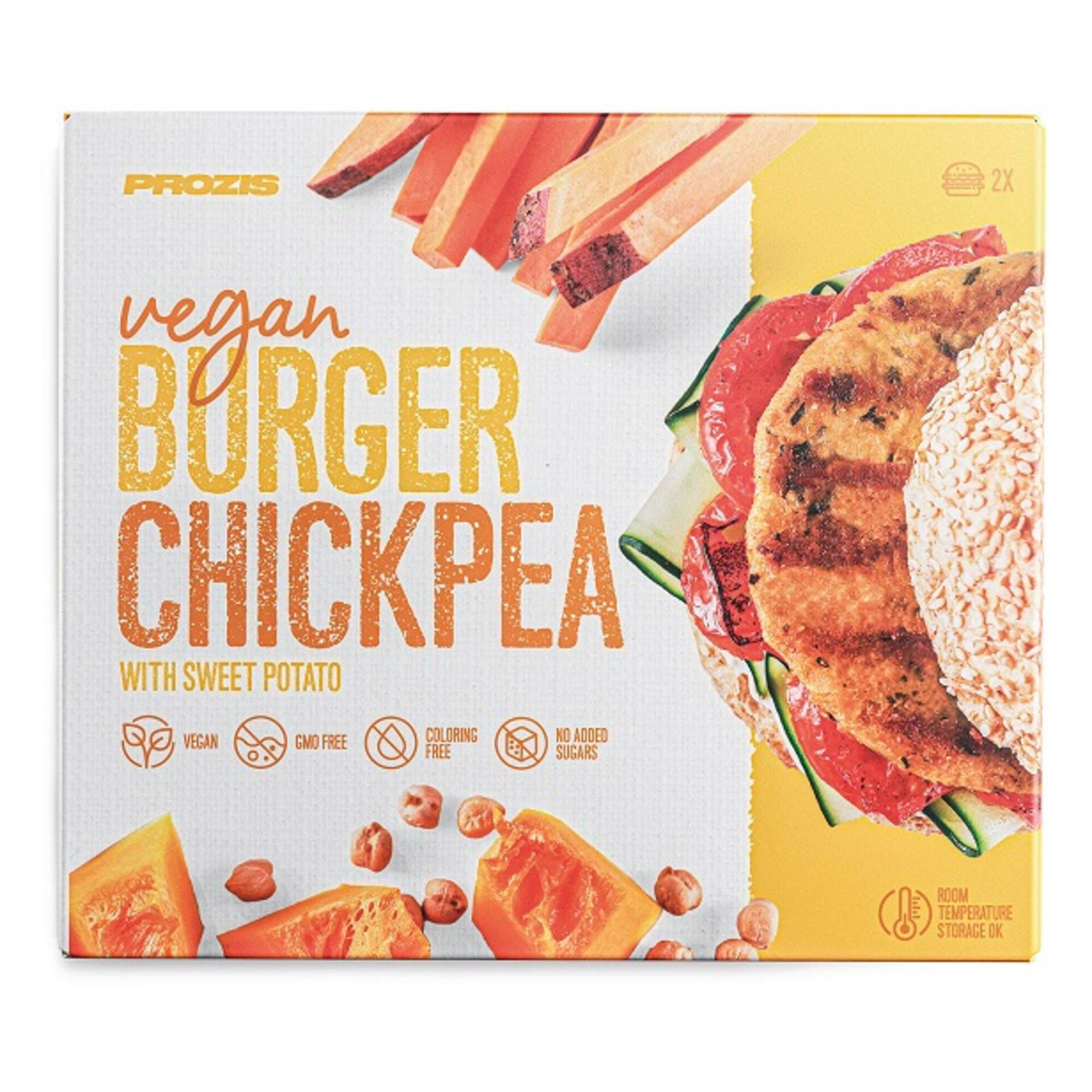 Burger de Grão de Bico e Batata Doce Burger de Grão de Bico e Batata Doce