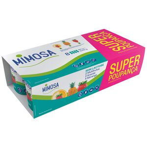 Iogurte Aroma Morango, Ananás e Multifrutos sem Lactose Mimosa