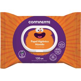 Papel Higi&eacute;nico H&uacute;mido Continente
