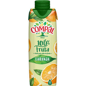 Sumo 100% Laranja Compal 100% Fruta