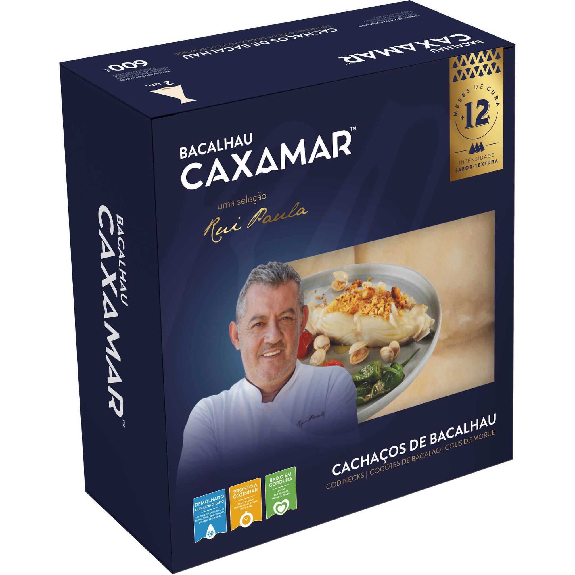 Cachaços de Bacalhau Congelados Seleção do Chef Rui Paula