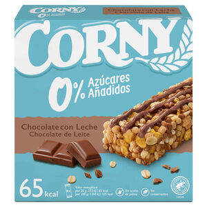 Barras de Cereais Chocolate de Leite Corny