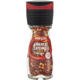 Pimenta Cayenne com Moinho em Frasco Marg&atilde;o