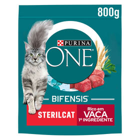 Ração para Gato Adulto Esterilizado Vaca