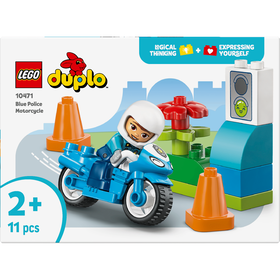 LEGO Duplo - Mota da Pol&iacute;cia Azul - 10471