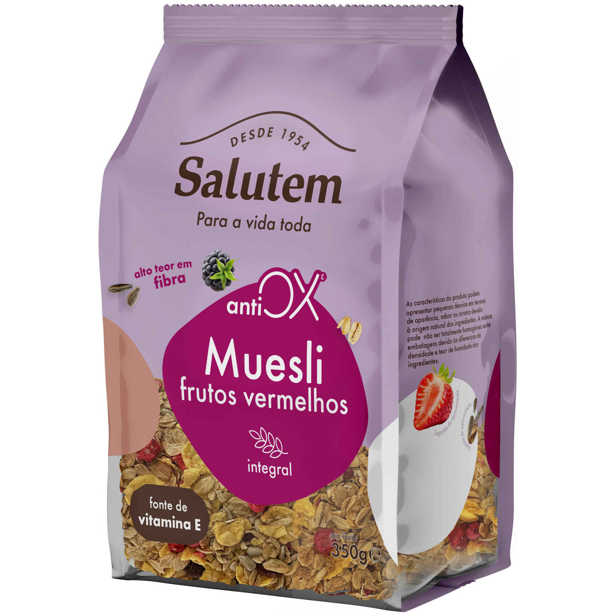 Muesli Integral Frutos Vermelhos AntiOx
