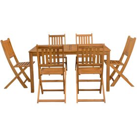 Conjunto Jardim 6 Lugares Madeira Lisboa Kasa