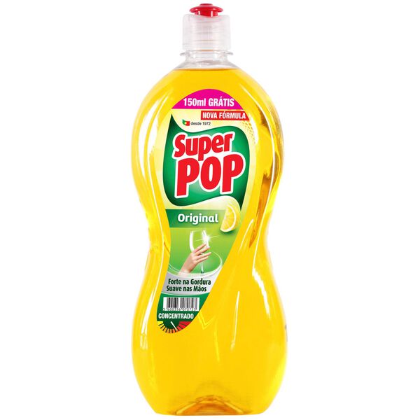 Detergente Manual Loiça Limão Super Pop