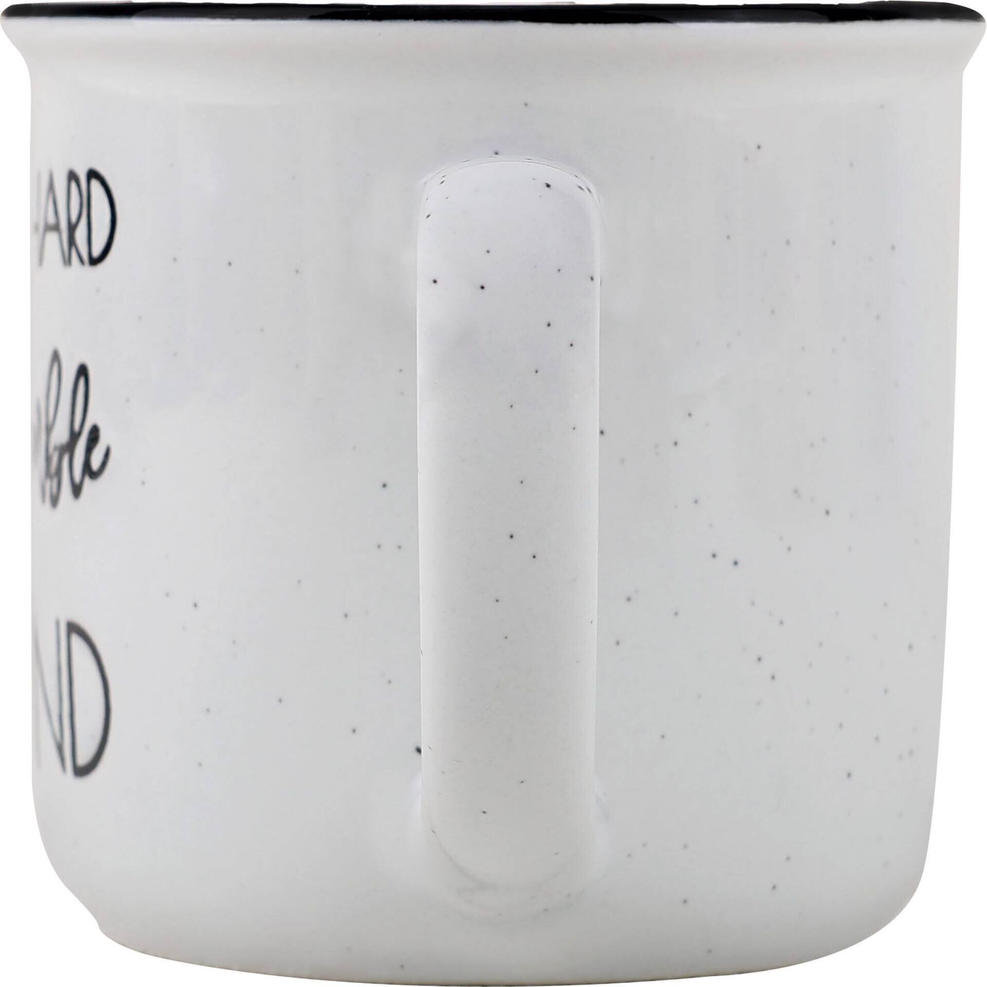 Caneca 310ml Branca Work Hard