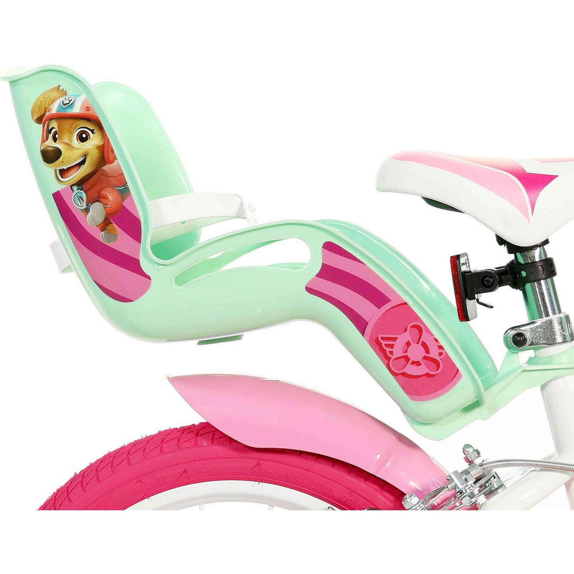 Bicicleta de Crian&ccedil;a com Cesto Roda 14'' Patrulha Pata Monovelocidade