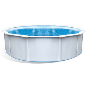 Piscina Estrutura Aço 360x120cm com Bomba