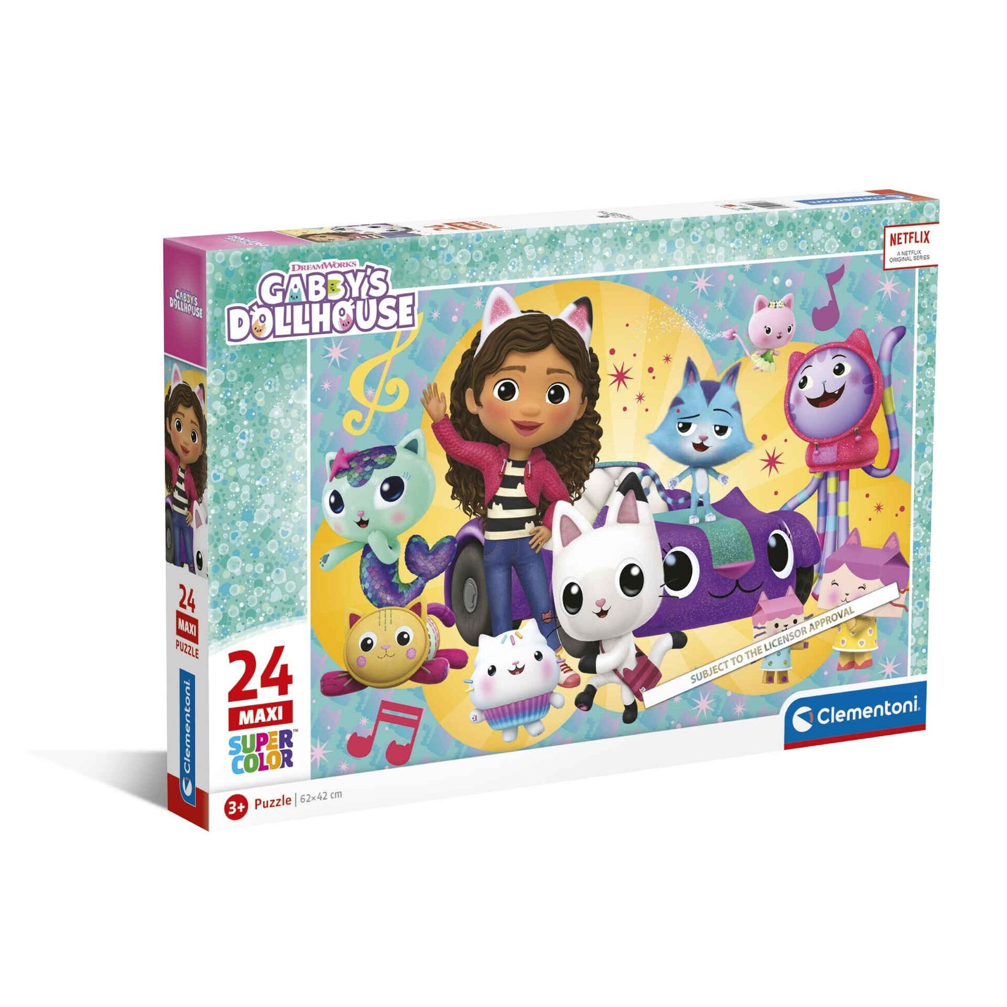 Puzzle Maxi Gabby's Dollhouse 24 Peças