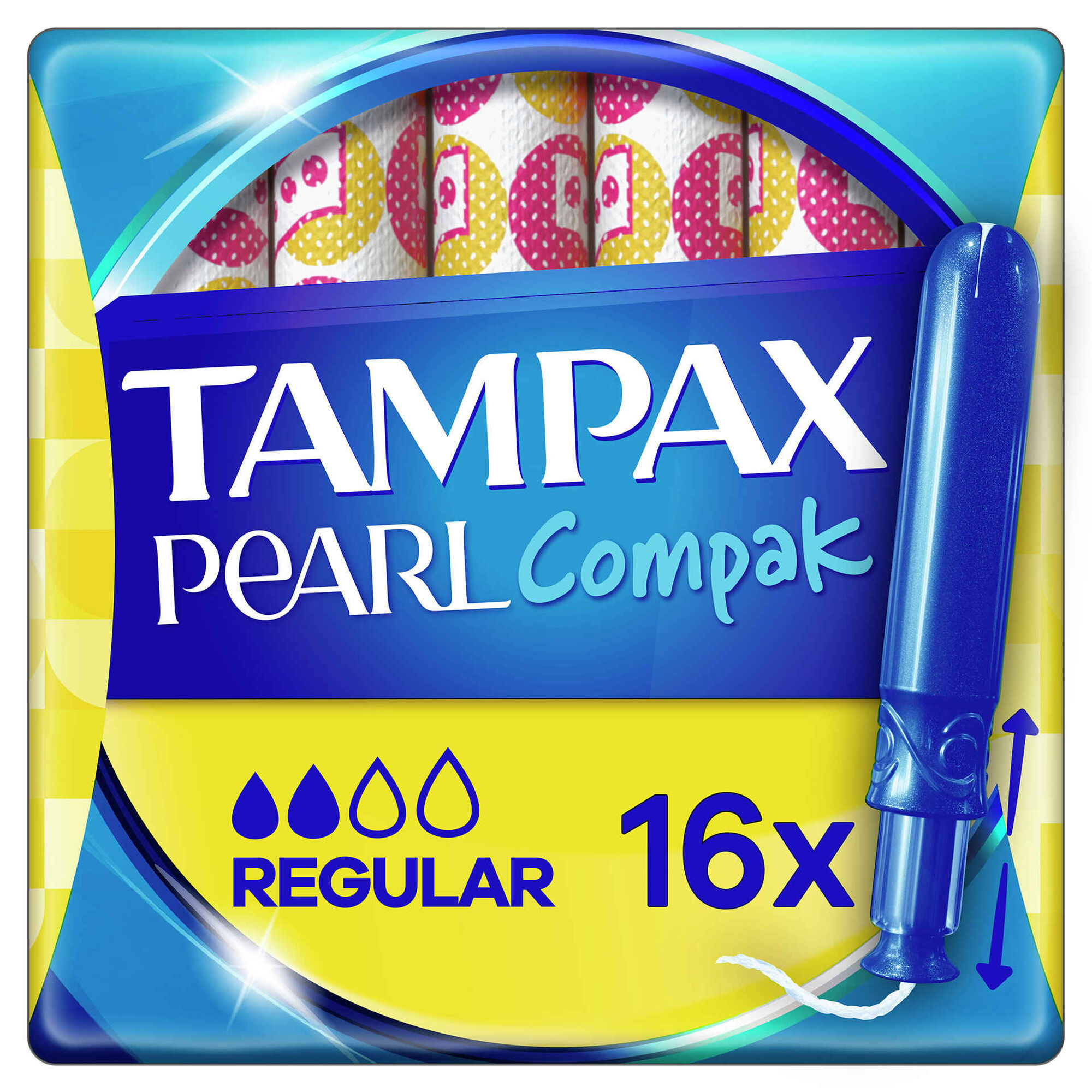 Tampão com Aplicador Pearl Compak Normal