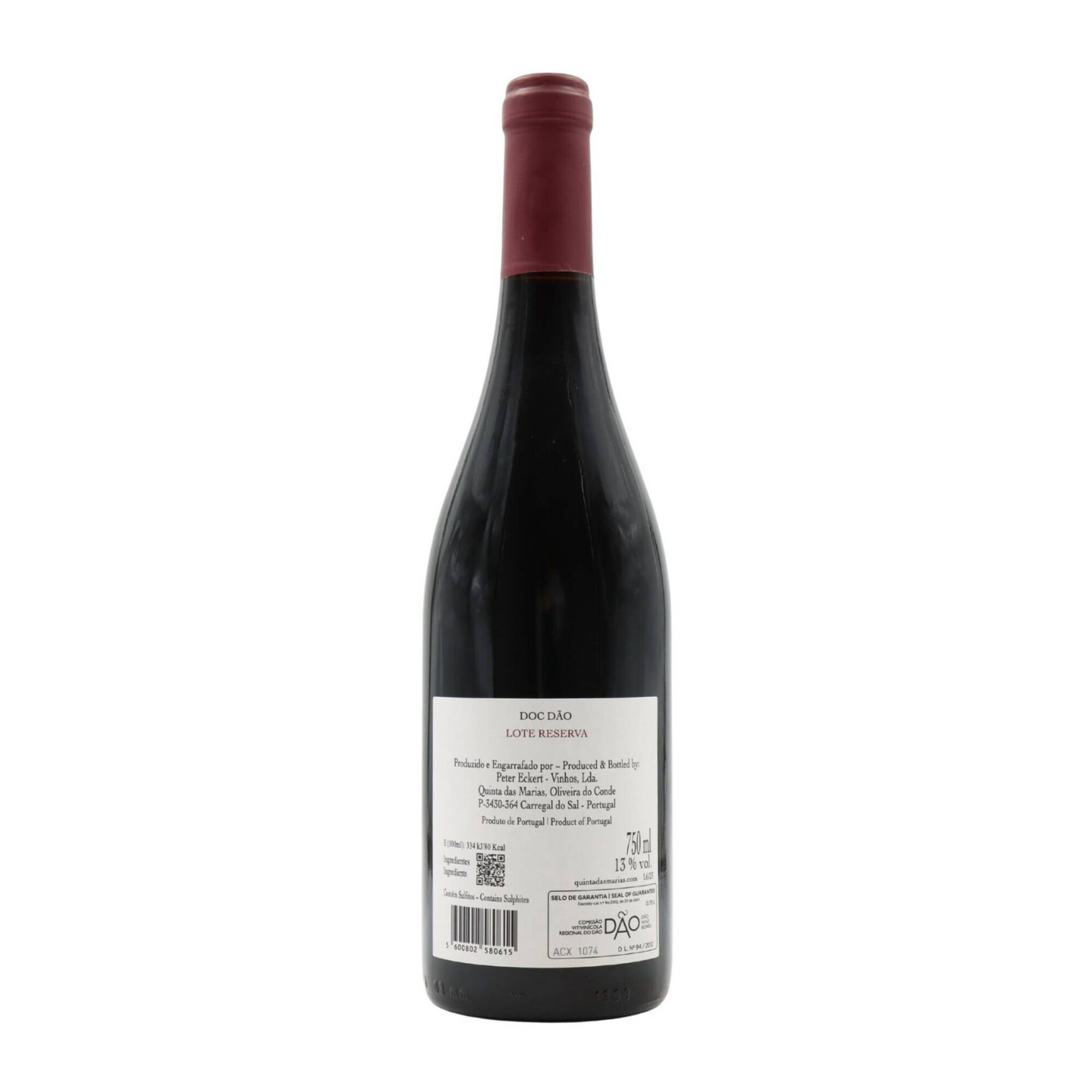 Quinta Das Marias Lote D&atilde;o Vinho Tinto