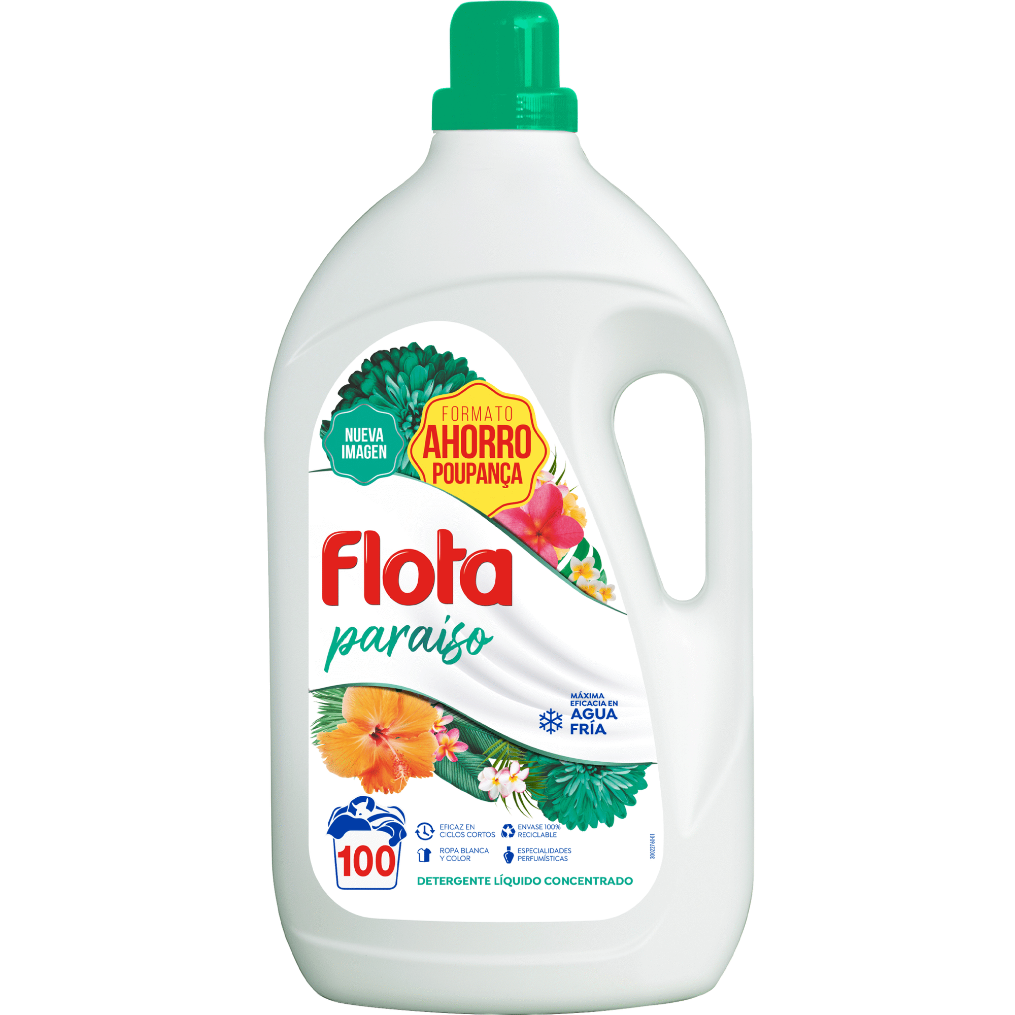 Detergente Máquina Roupa Líquido Paraíso