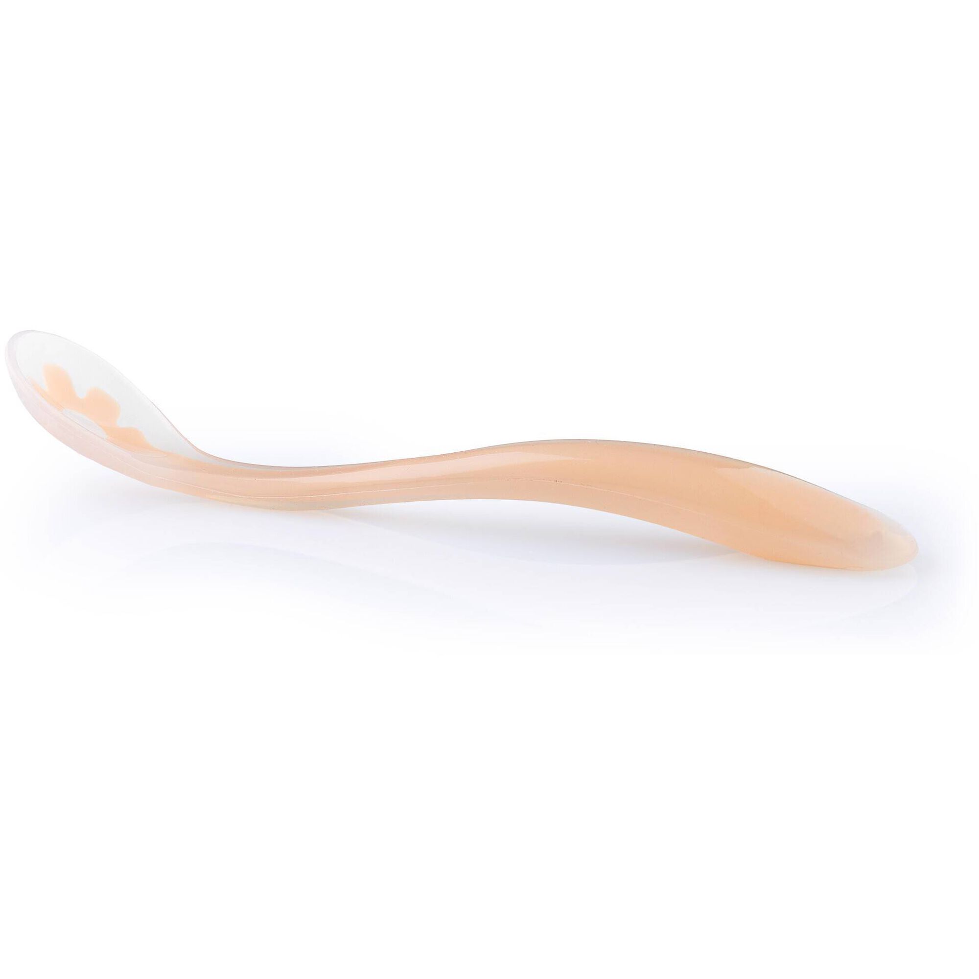 Colher Silicone Laranja Zoko Happy Bear