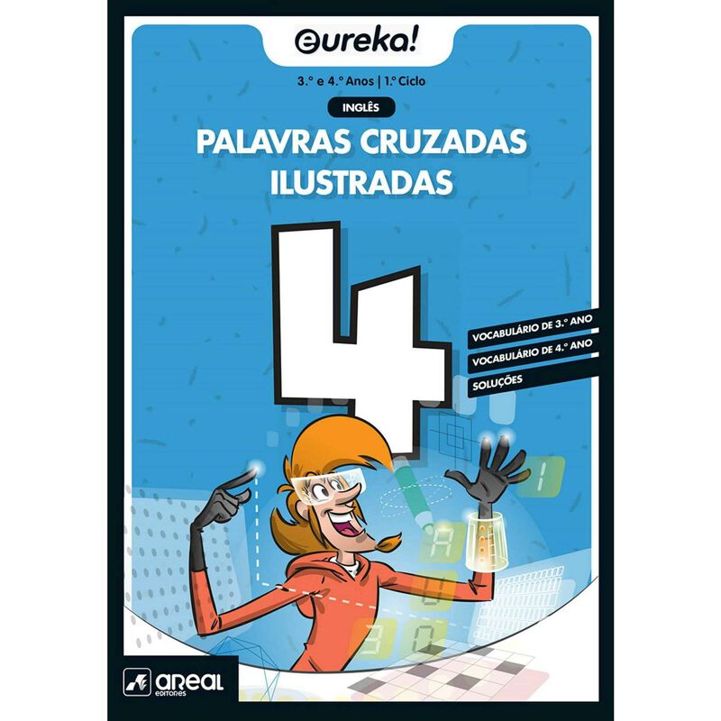 Eureka! Palavras Cruzadas - Inglês - 3.º e 4.º Anos de Areal Editores