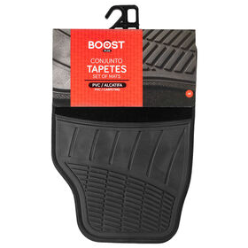 Tapetes Auto Universal PVC e Alcatifa Boost