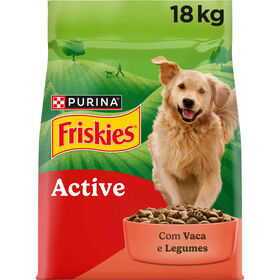 Ra&ccedil;&atilde;o para C&atilde;o Adulto Vaca Active Purina Friskies