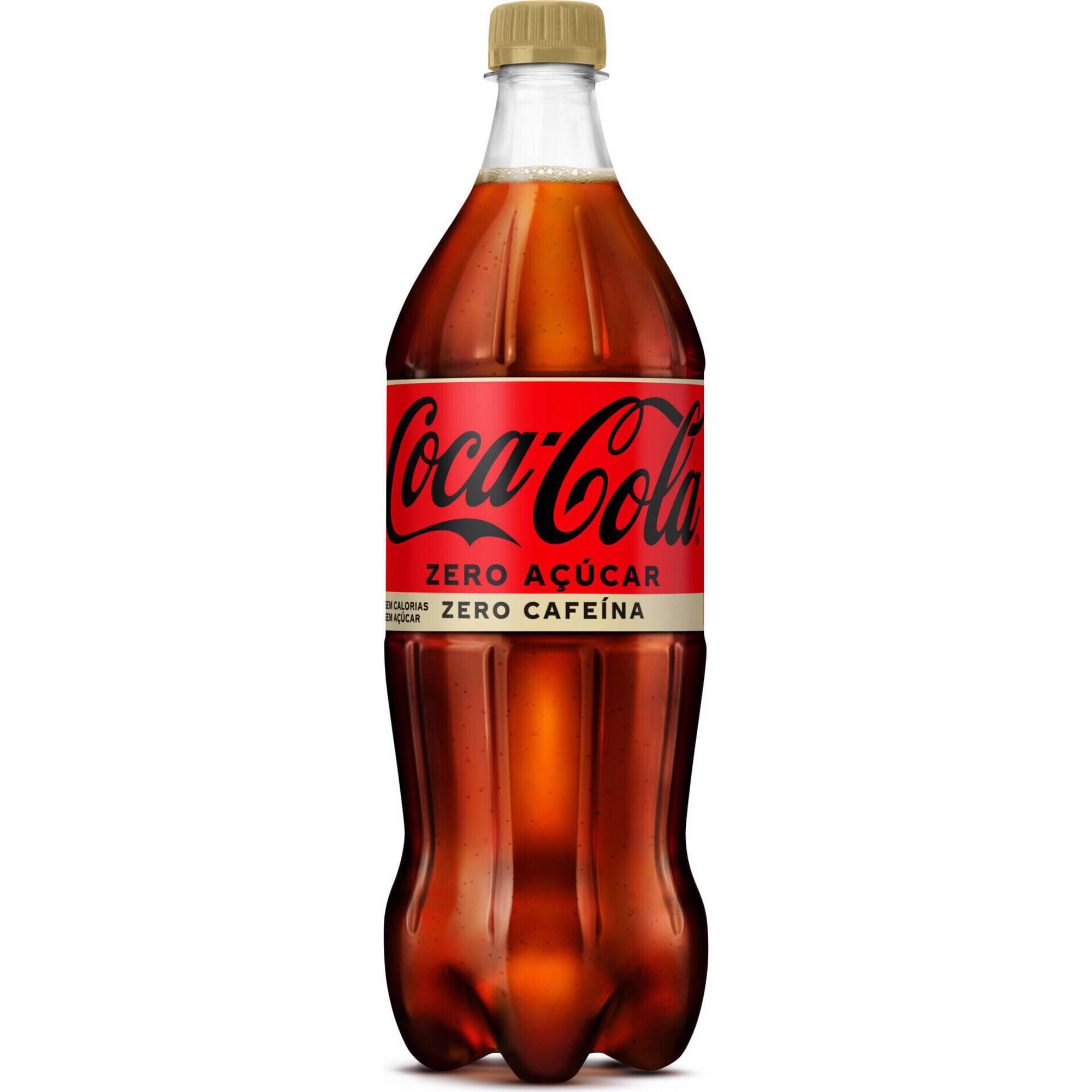 Refrigerante com G&aacute;s Cola Zero A&ccedil;&uacute;car Zero Cafe&iacute;na Coca-Cola, , hi-res