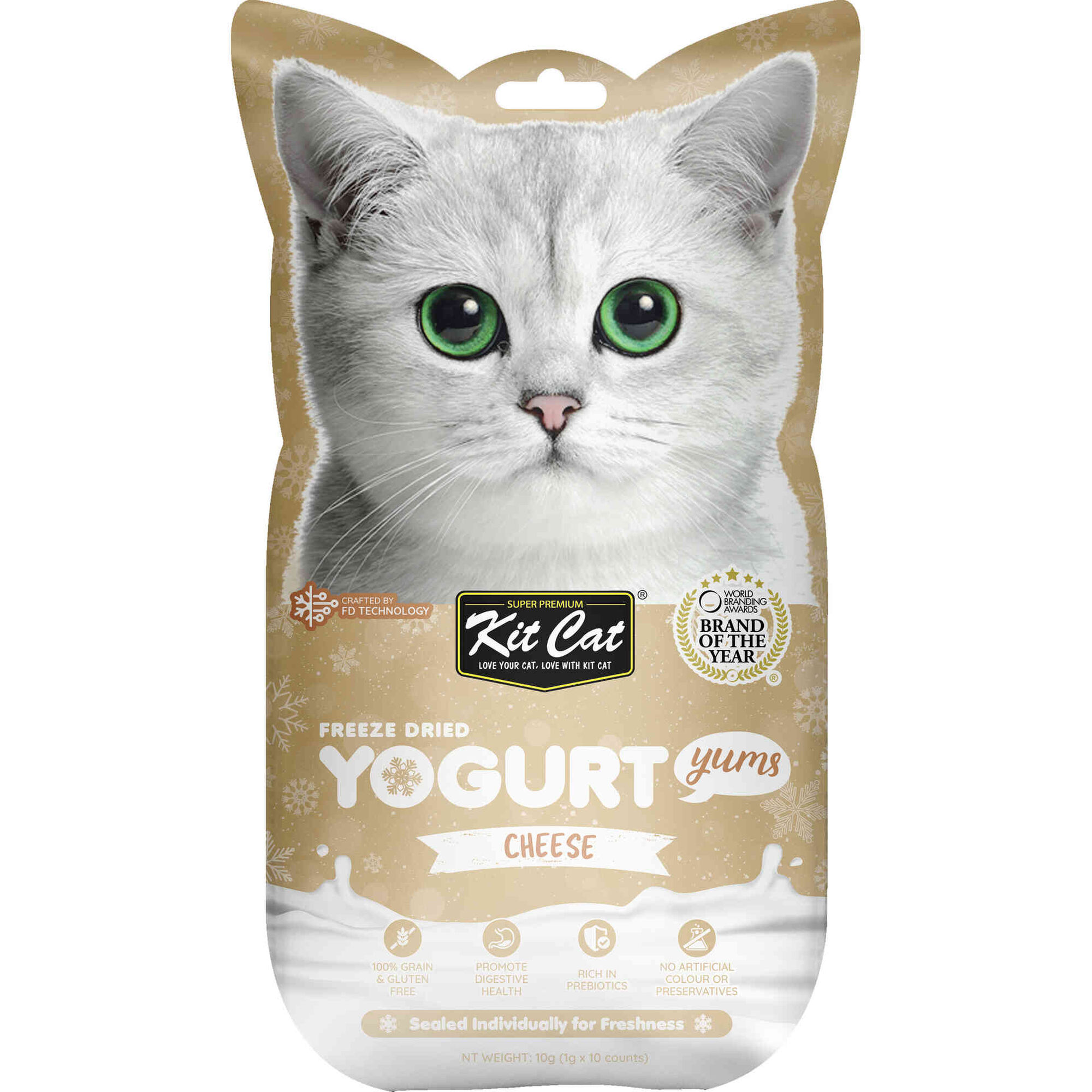 Iogurte para Gato Queijo Kit Cat