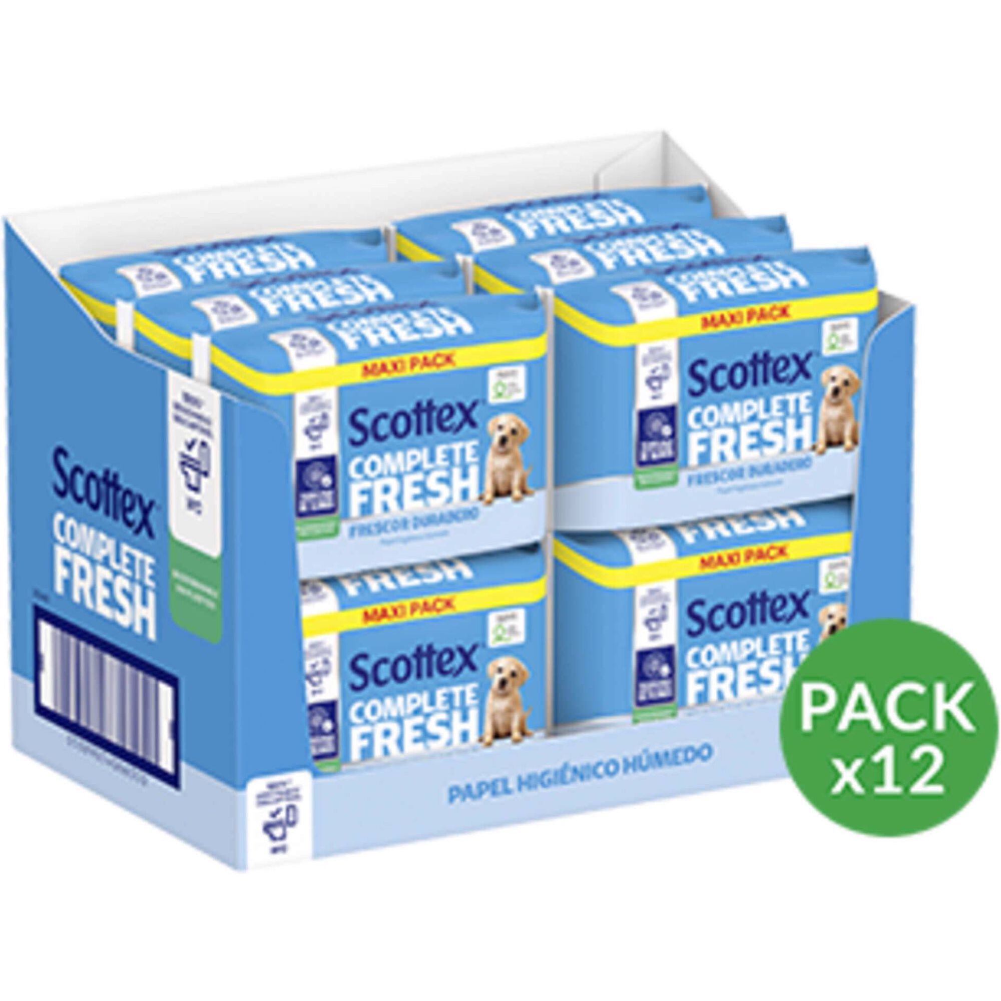 Papel Higi&eacute;nico H&uacute;mido Fresh Scottex&nbsp;