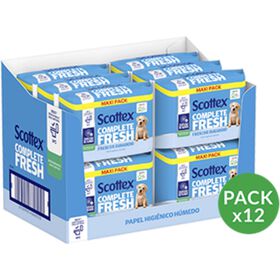 Papel Higi&eacute;nico H&uacute;mido Fresh Scottex&nbsp;