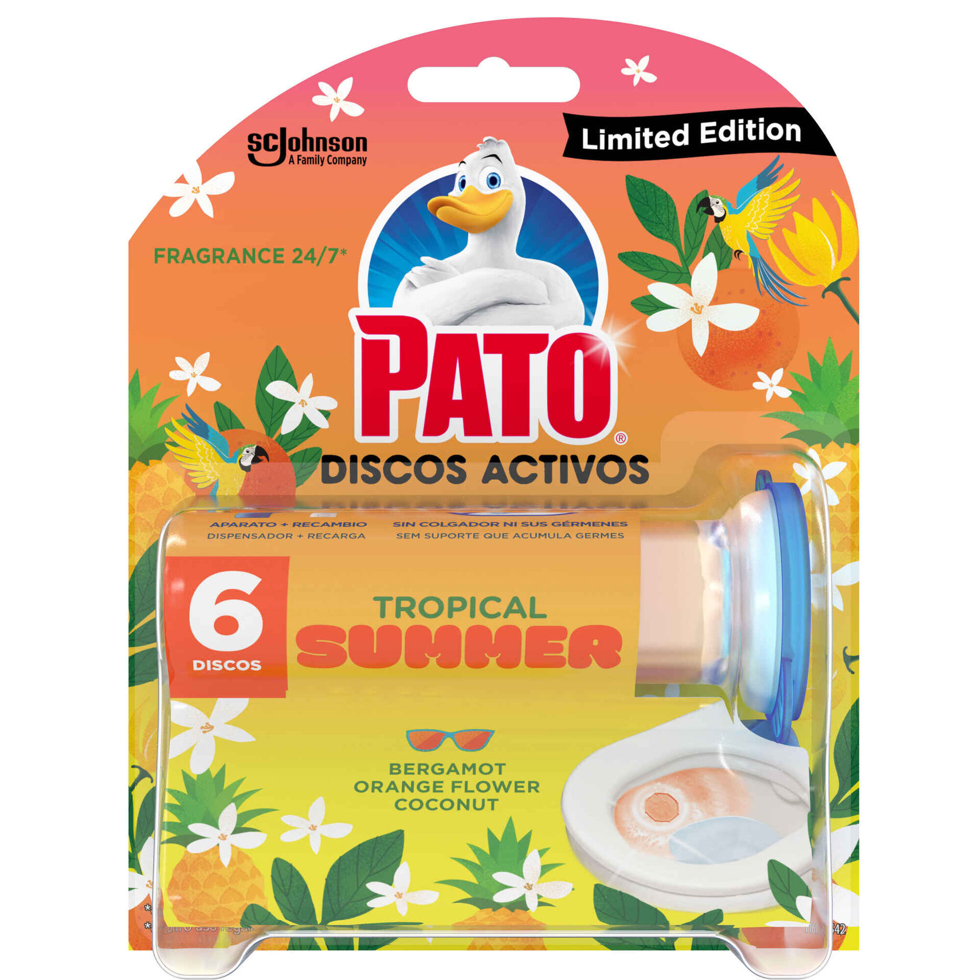 Discos Sanitários Ativos Cosmic Peach Edição Limitada Discos Sanitários Ativos Cosmic Peach Edição Limitada