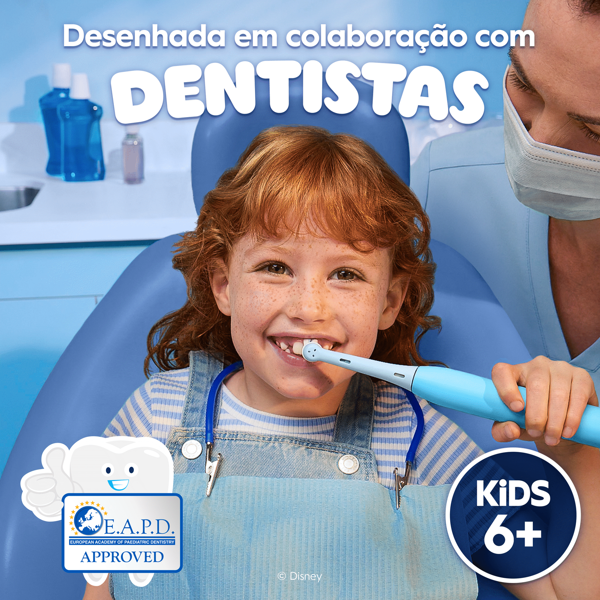 Escova de Dentes Elétrica iO Kids Stitch