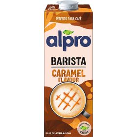 Bebida Vegetal de Aveia e Soja Caramelo Barista Alpro
