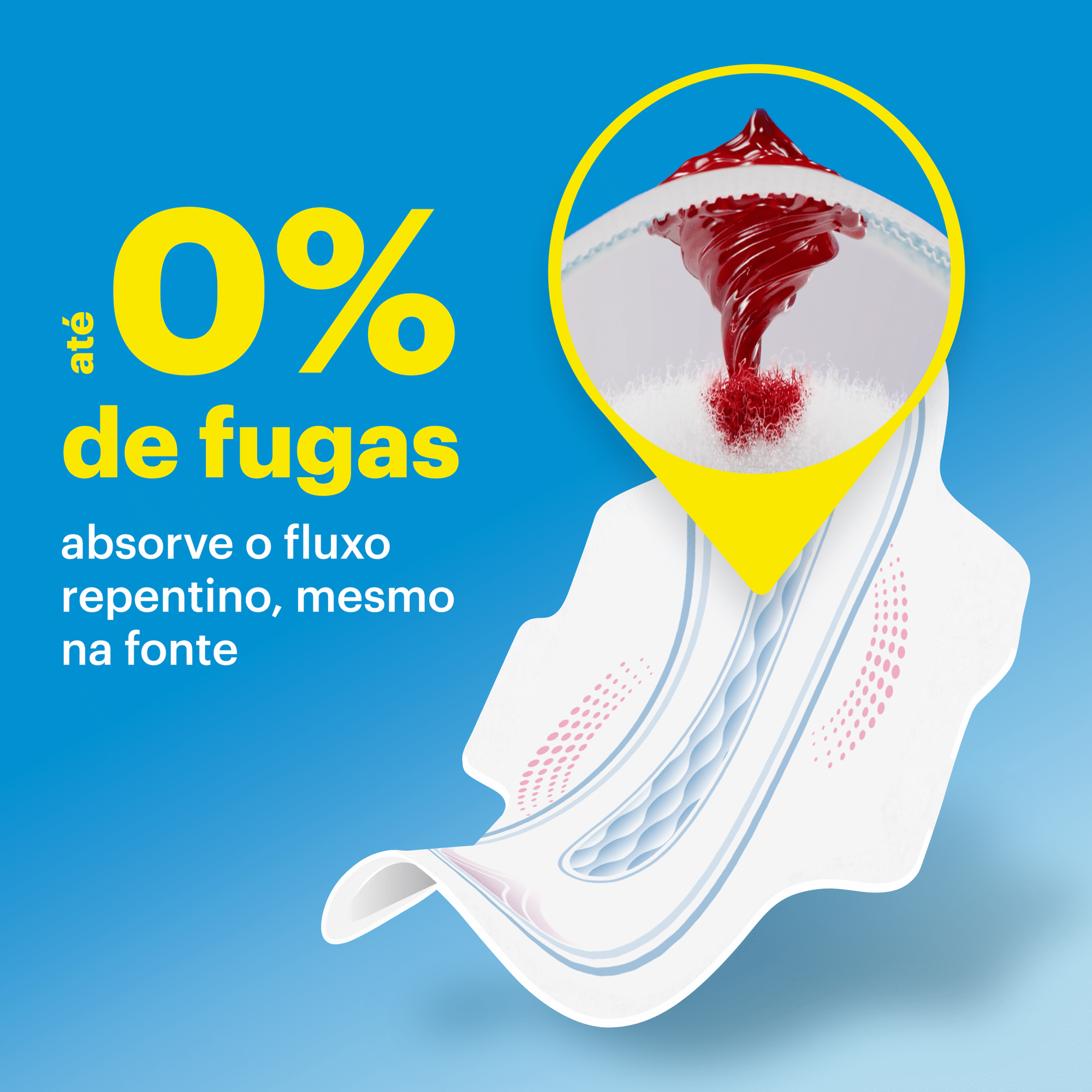 Pensos Higi&eacute;nicos Cottonlike Super com Abas Evax