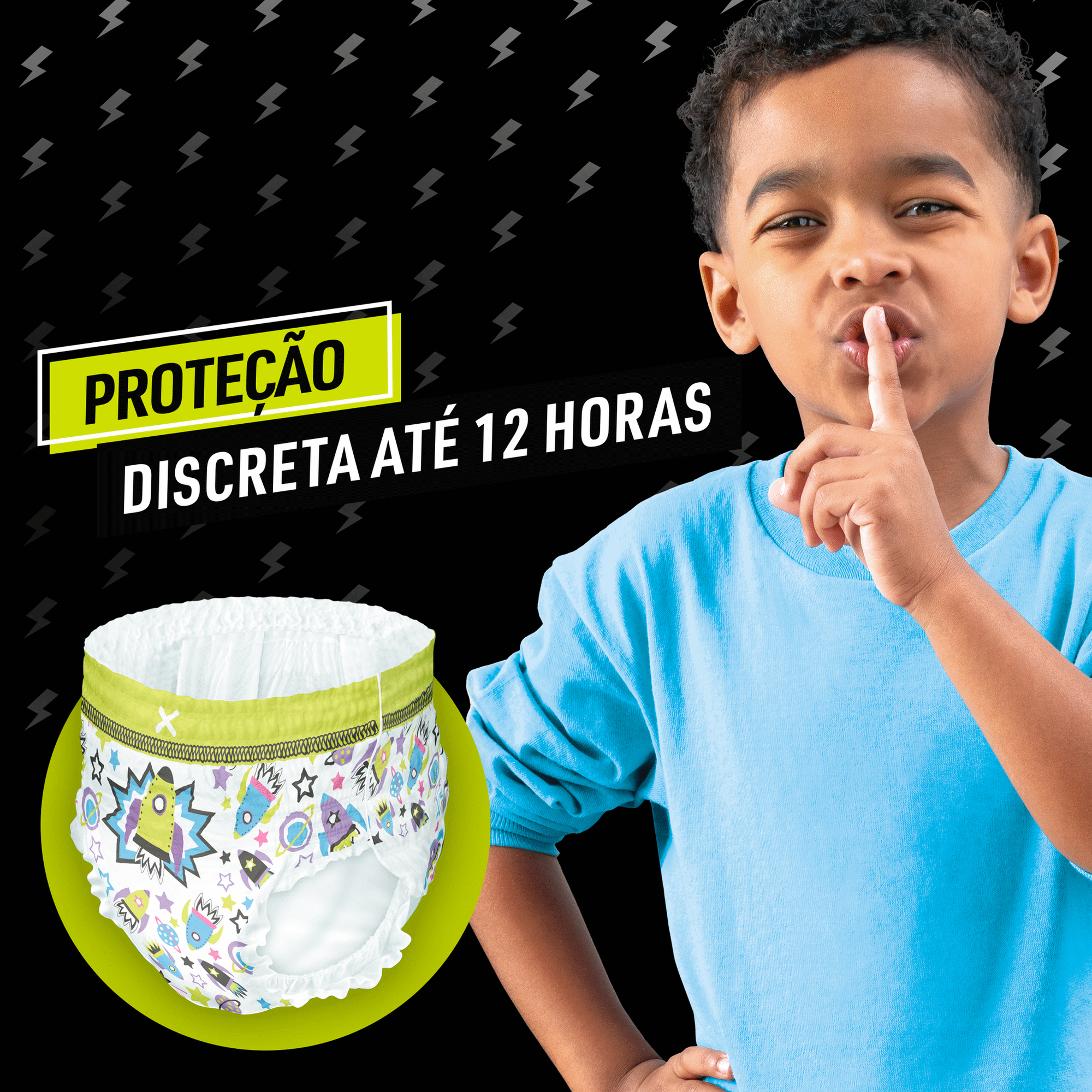 Fraldas Ninjamas Foguetão 17-30kg T7 Fraldas Ninjamas Foguetão 17-30kg T7