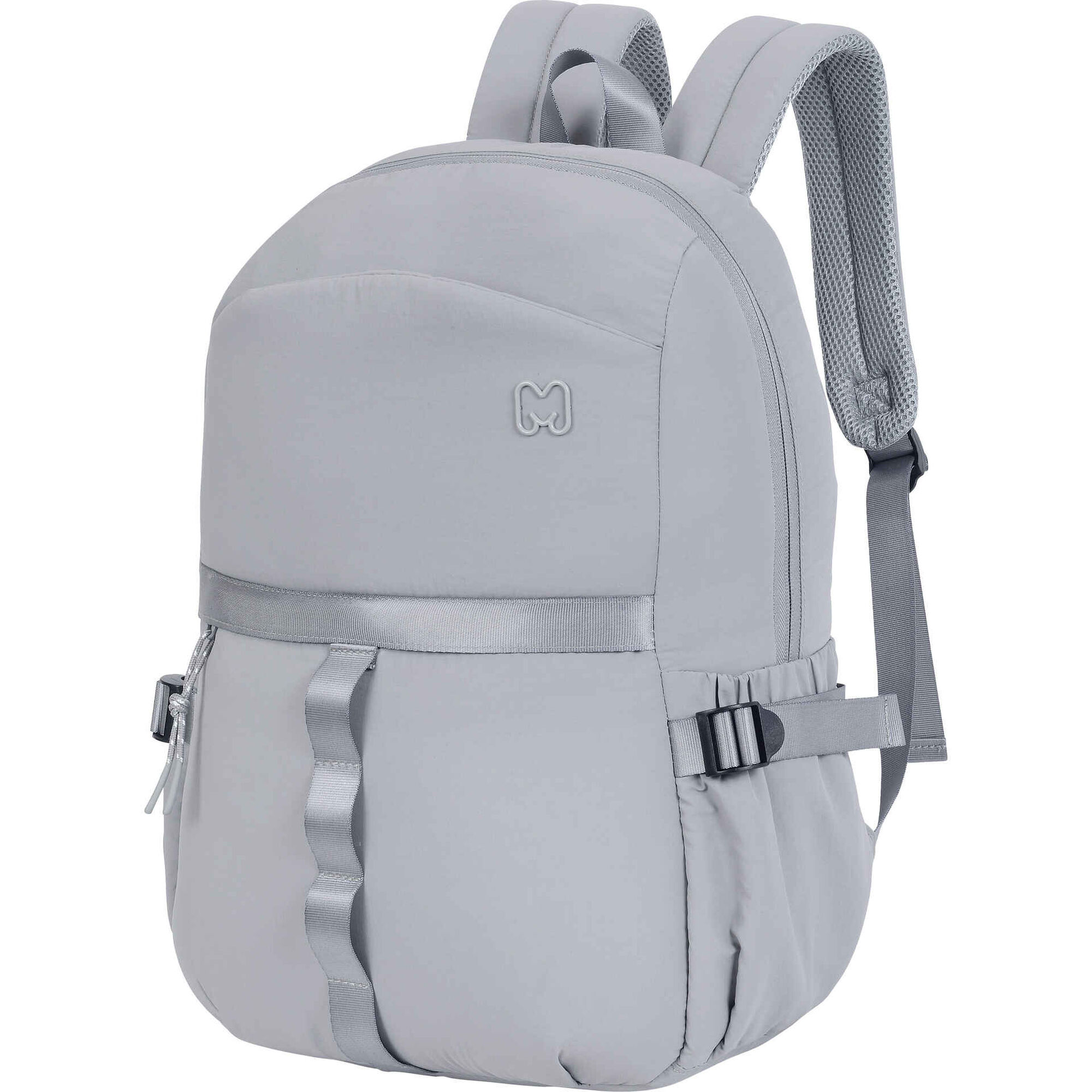 Mochila Cinza Office Though Marshmallow