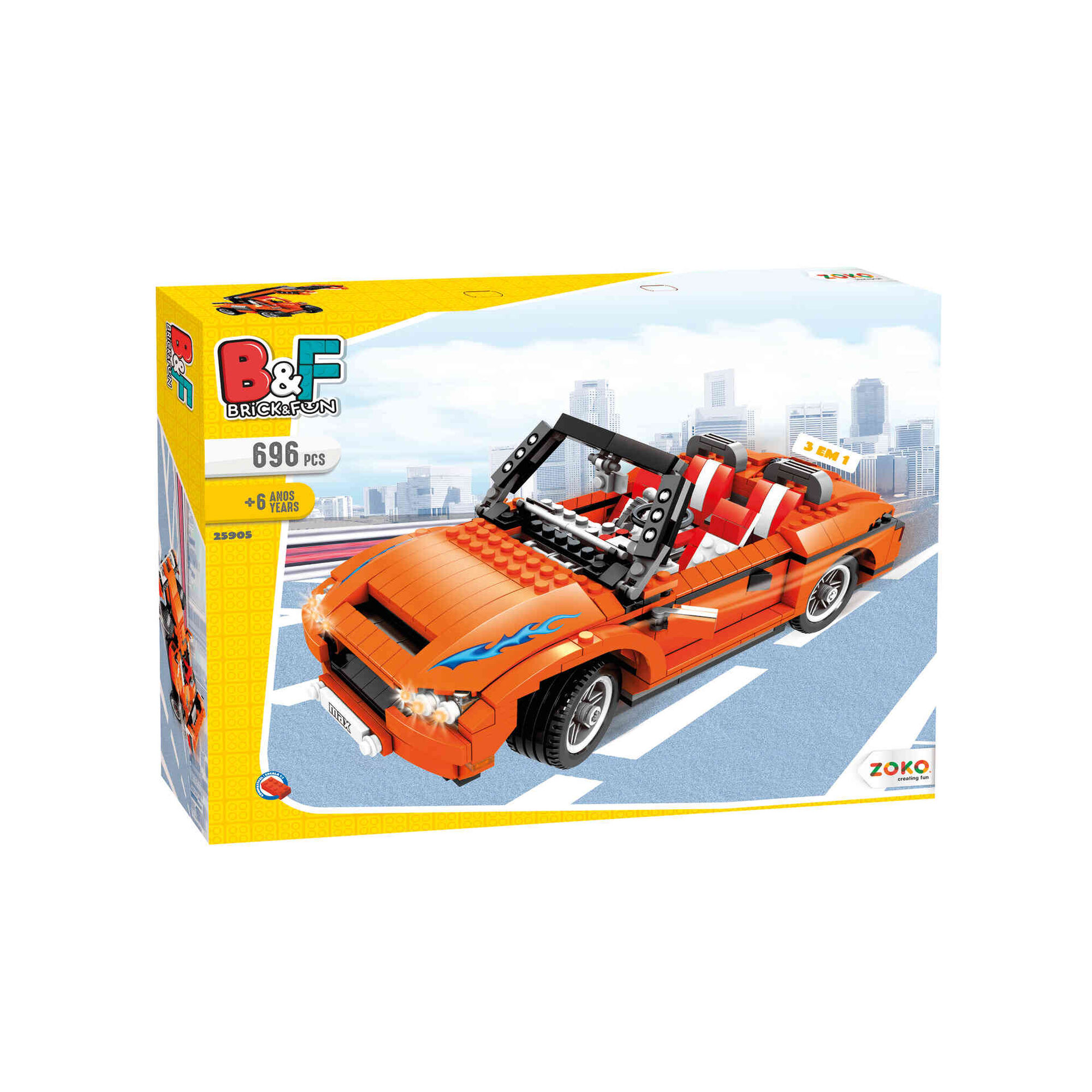 Set Veículos - 3 em 1 Set Veículos - 3 em 1