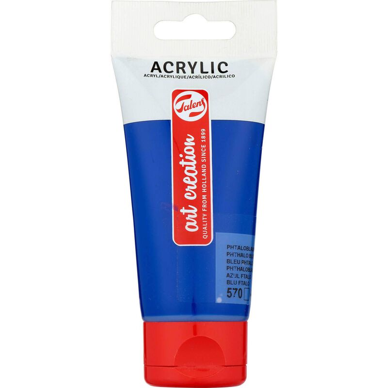 Tinta Acrílica ArtCreation Azul Ftalo 75ml Talens
