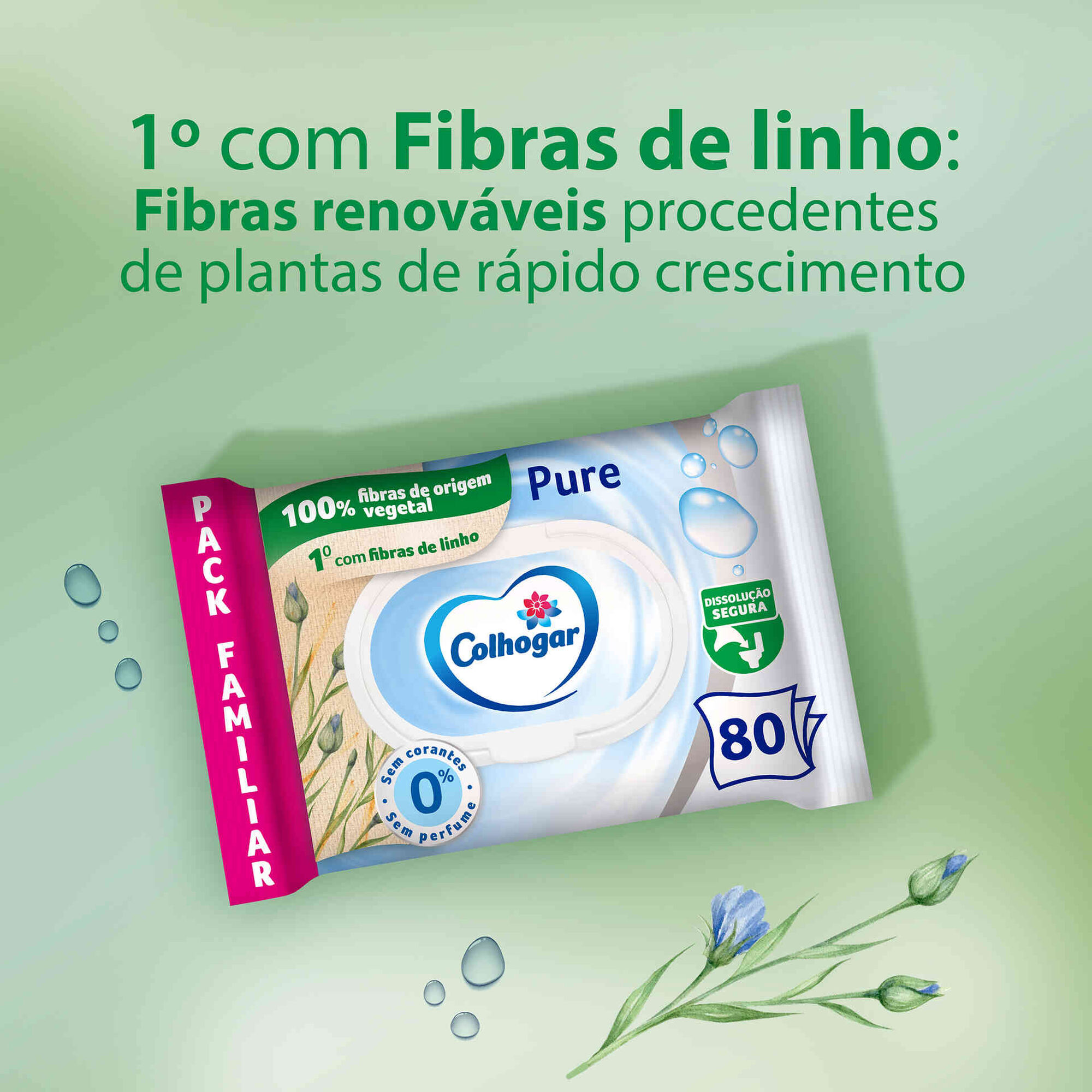 Papel Higi&eacute;nico H&uacute;mido Aloe Vera