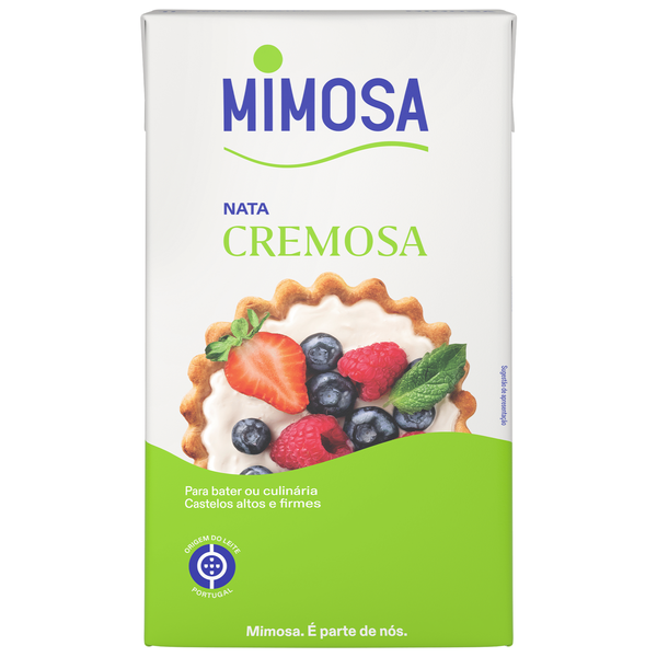 Natas Cremosa para Bater Mimosa