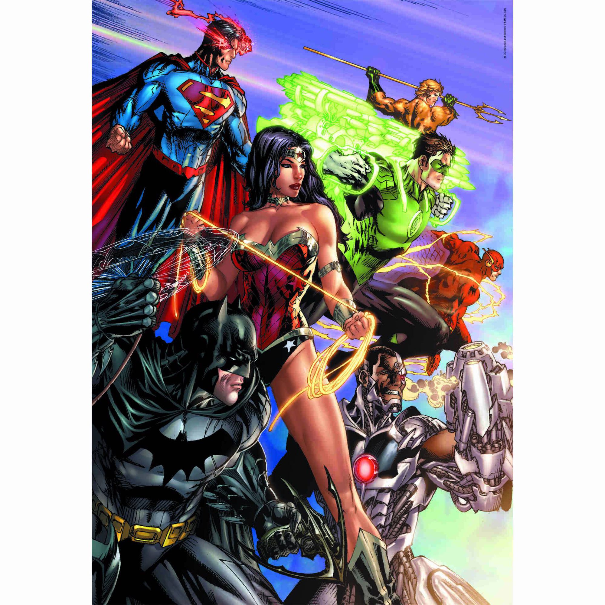 Puzzle DC Comics Liga da Justiça 1000 Peças