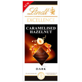 Tablete de Chocolate Negro Excellence Caramelo com Sal Lindt