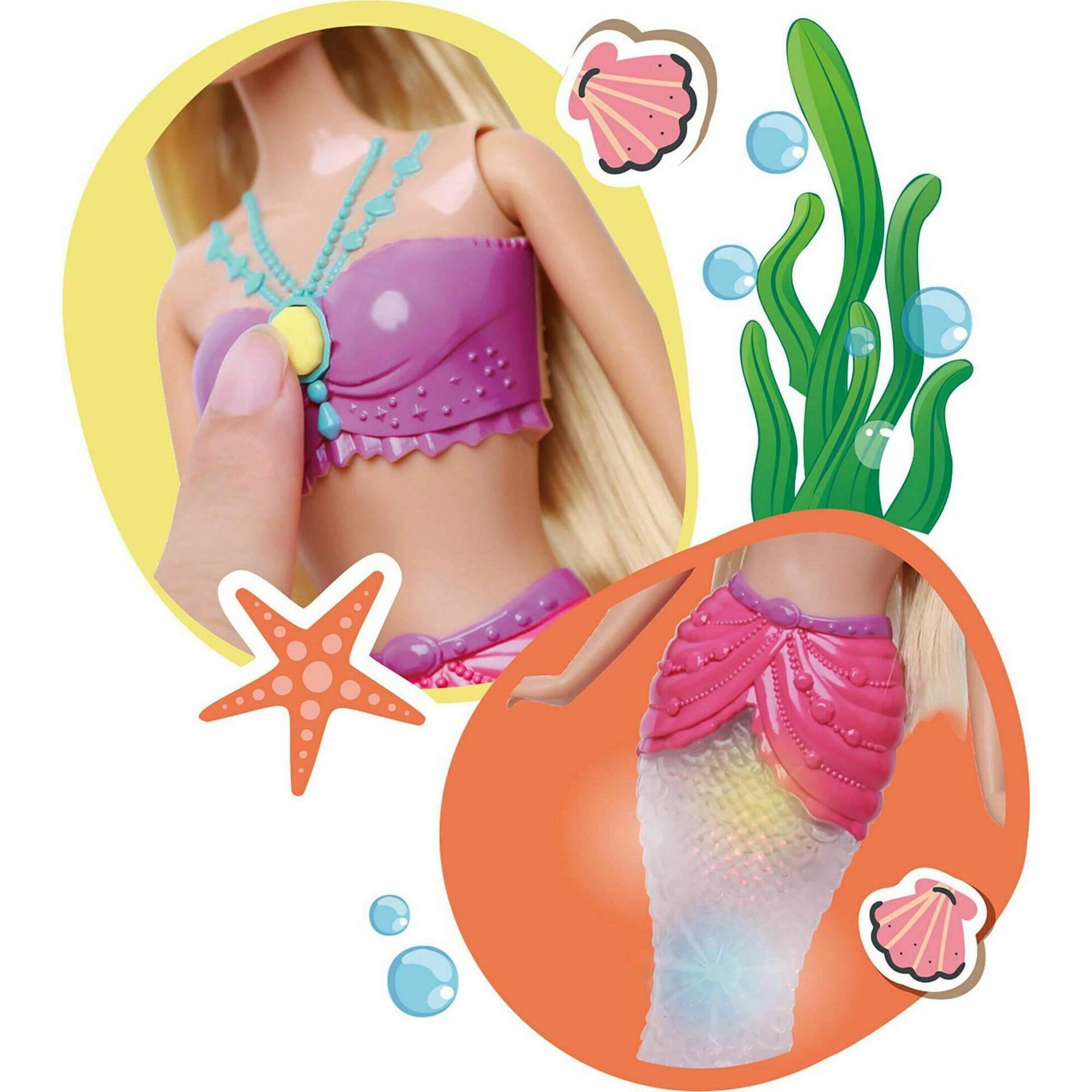 Boneca Sarita Sereia de Luz Boneca Sarita Sereia de Luz