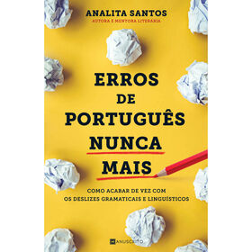 Erros de Portugu&ecirc;s Nunca Mais de Analita Santos