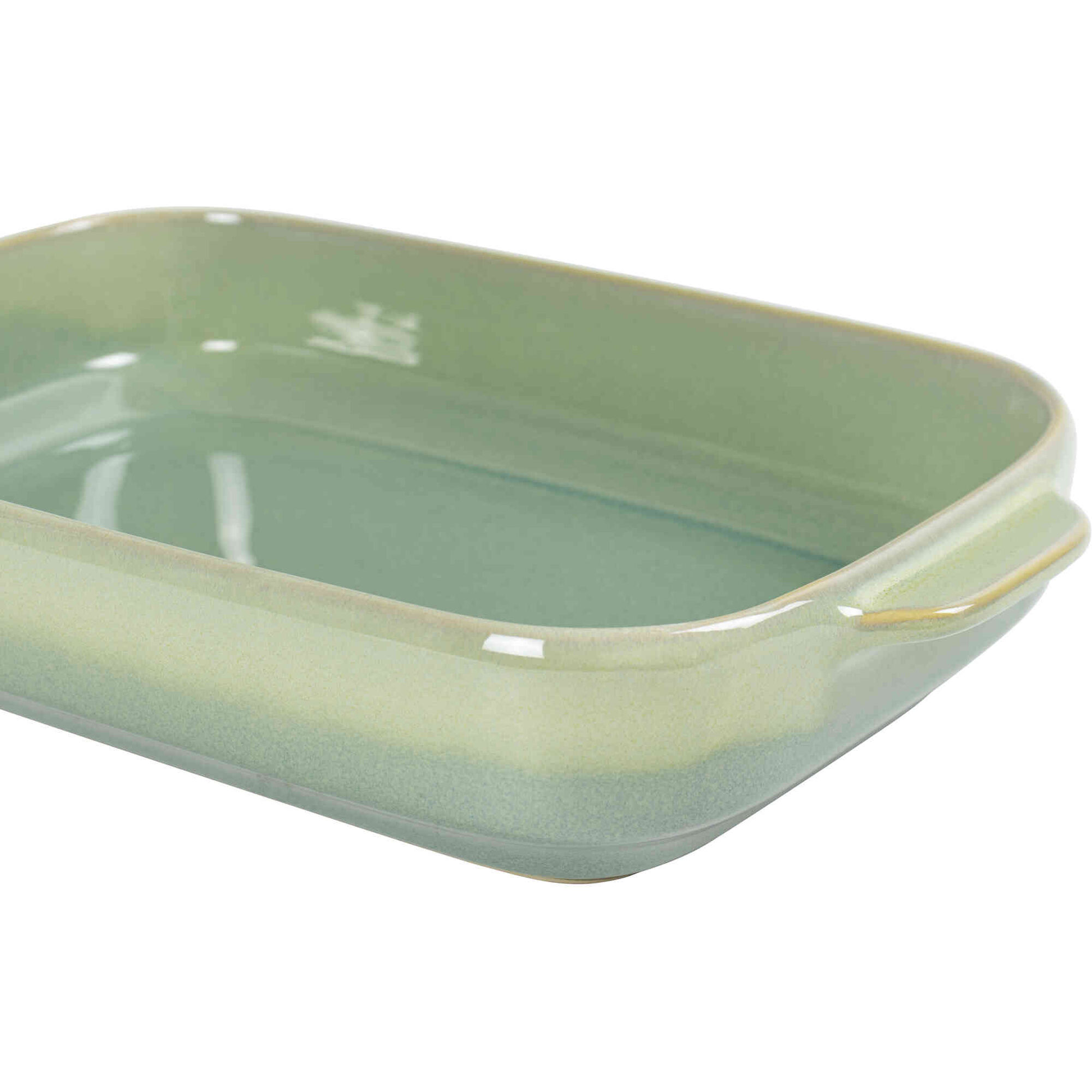 Assadeira Retangular Reativo 33x21cm Verde Kasa