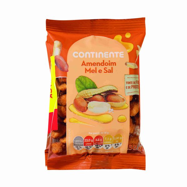 Amendoim Frito com Mel e Sal Pack Poupança Continente