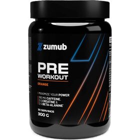 Suplemento Pr&eacute; treino de Laranja Zumub