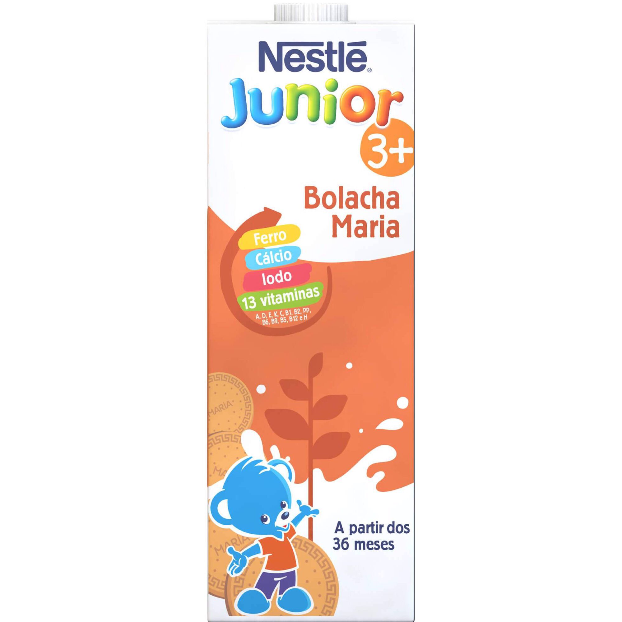 Bebida Láctea com sabor a Bolacha Maria Junior +3 Bebida Láctea com sabor a Bolacha Maria Junior +3