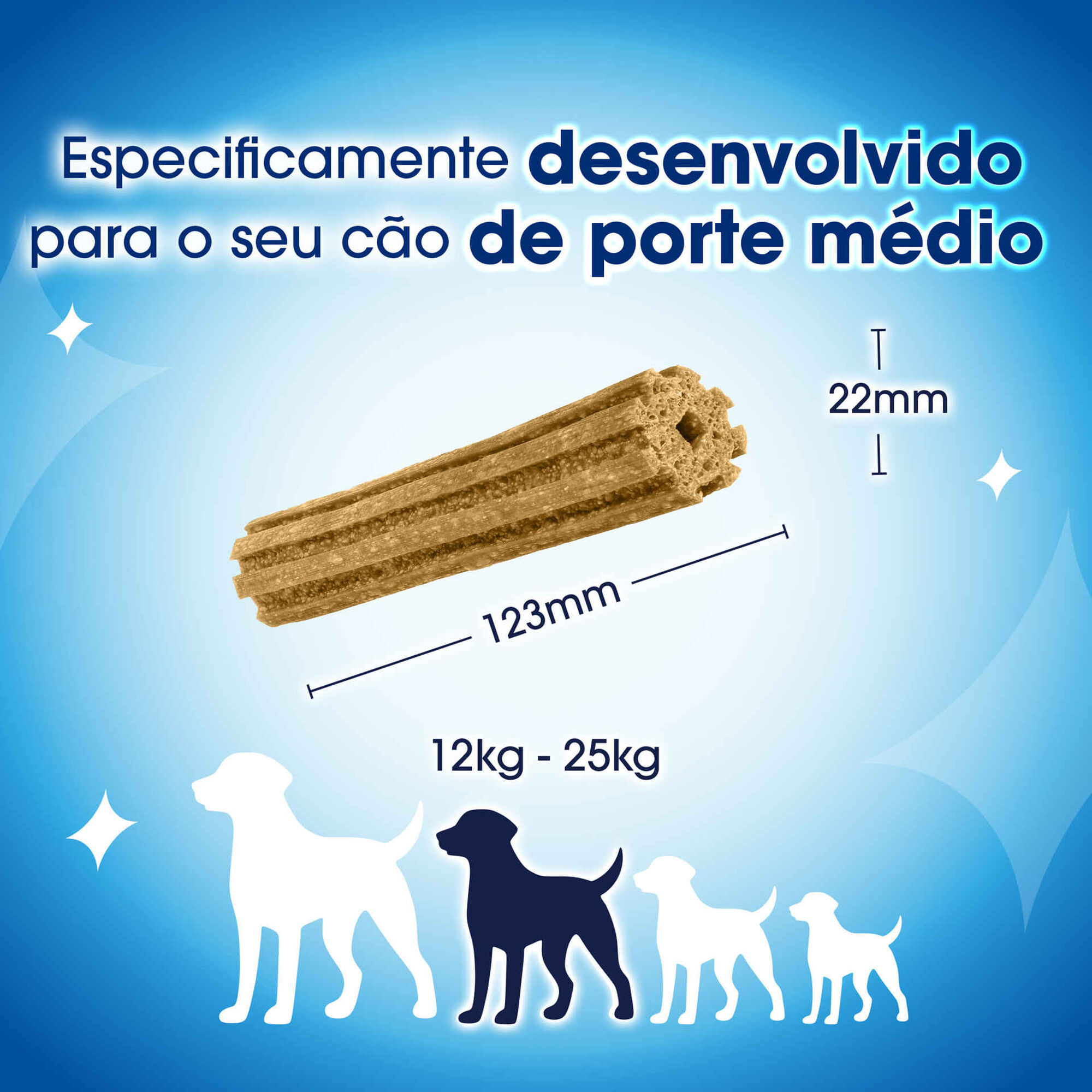 Snack para Cão Médio Higiene Oral Diária