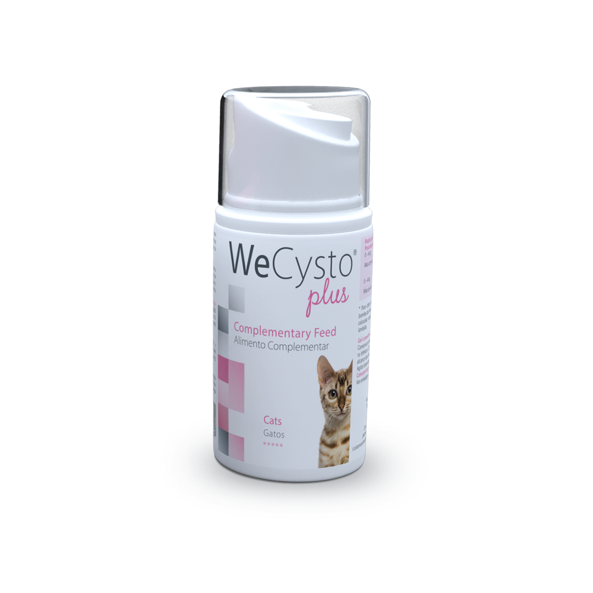 WeCysto Plus para Gato Suporte da Fun&ccedil;&atilde;o Urin&aacute;ria Wepharm
