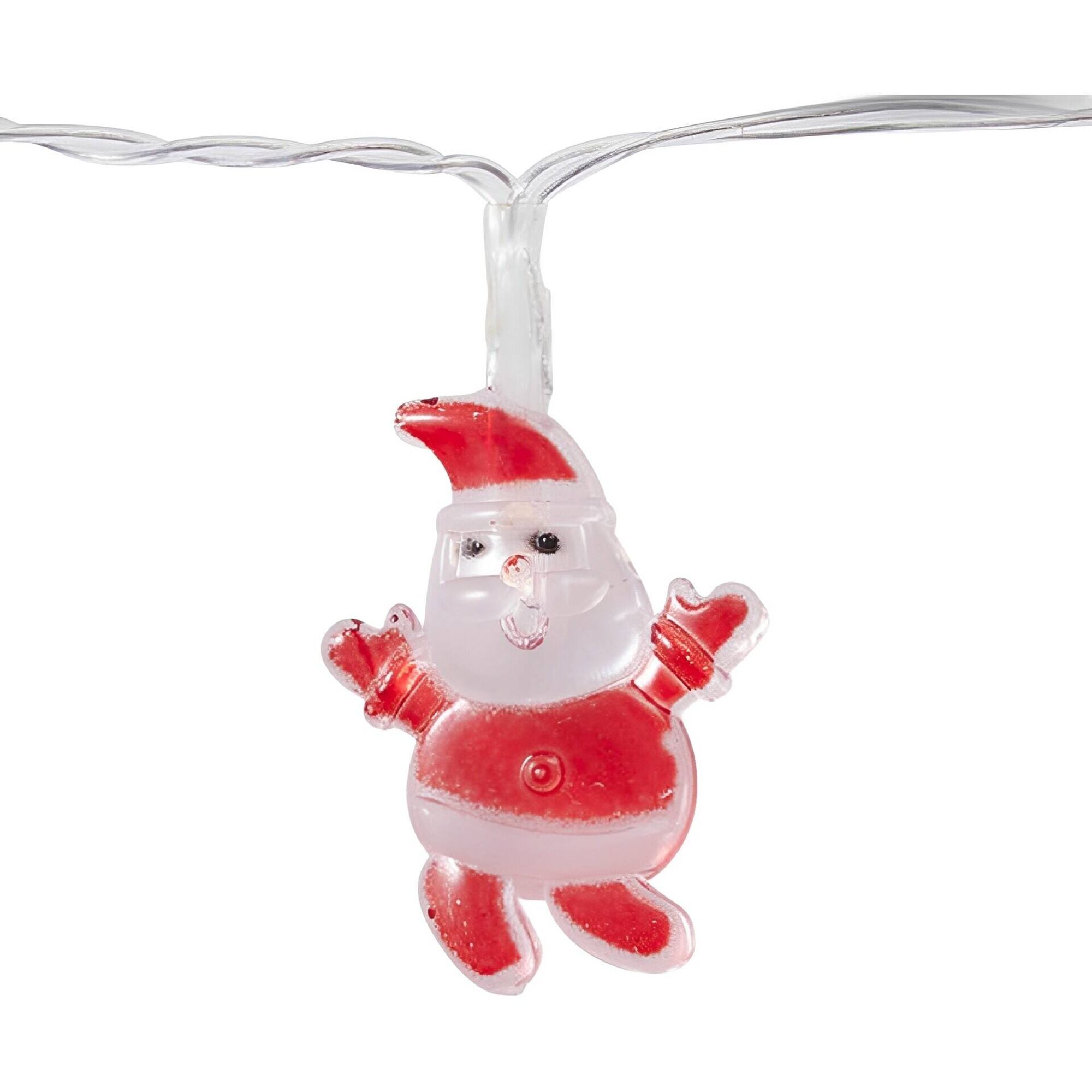 Conjunto 10 Luzes Led Pai Natal (v&aacute;rios modelos)