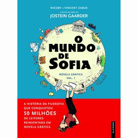 O Mundo de Sofia - Novela Gr&aacute;fica (volume 1) de Vincent Zabus e Jostein Gaarder