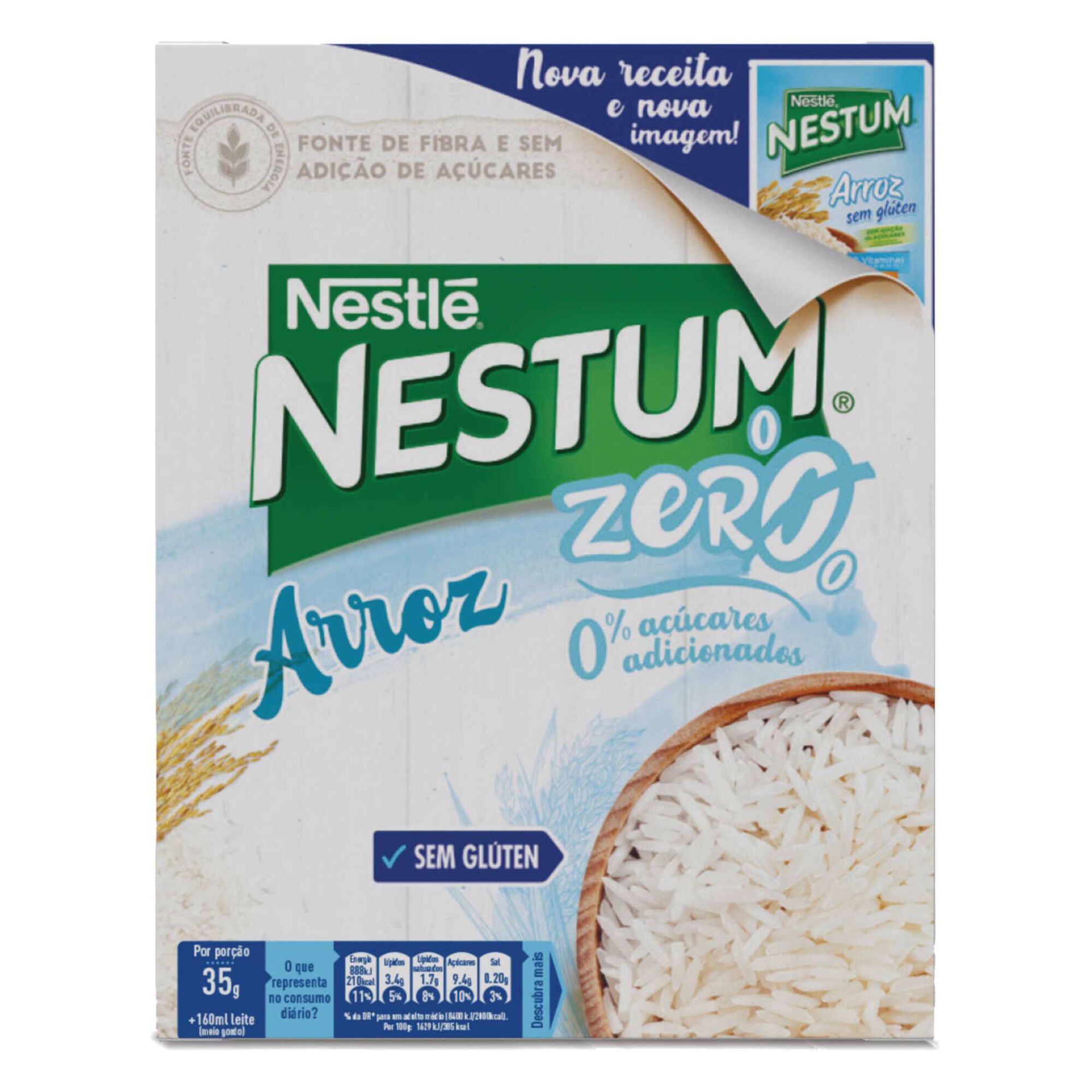 Nestum Arroz Zero +3A sem Glúten Nestum Arroz Zero +3A sem Glúten